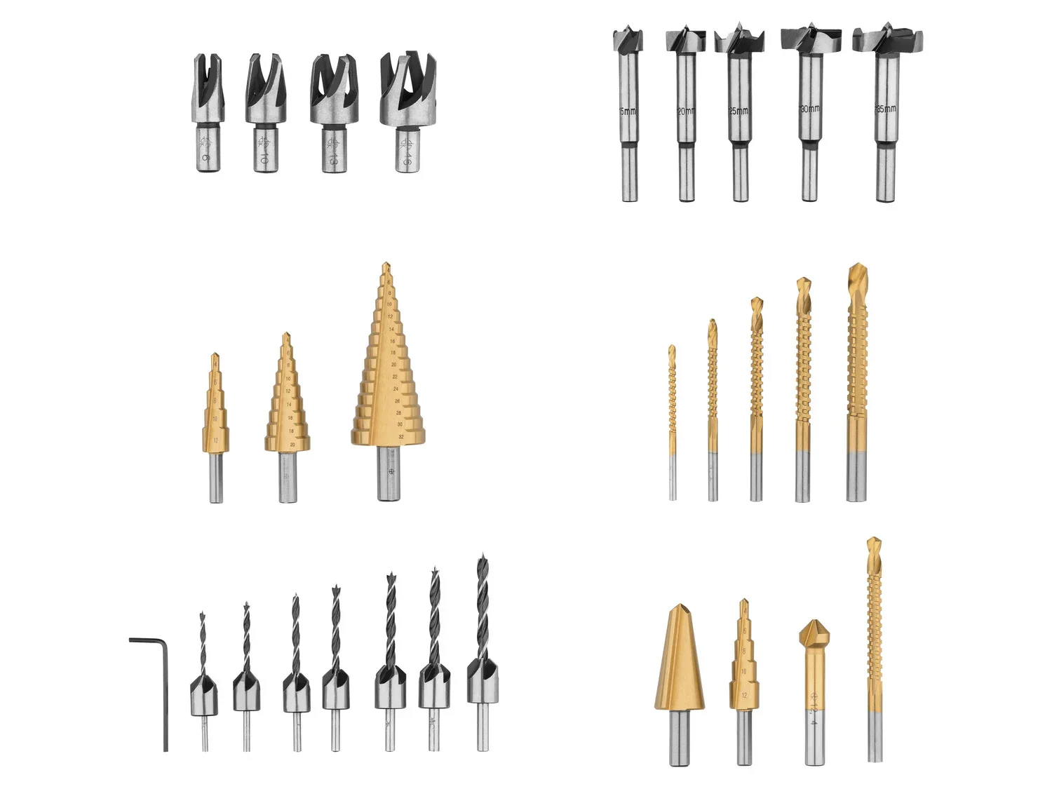 PARKSIDE Set de forets spciaux PSB 6 A1