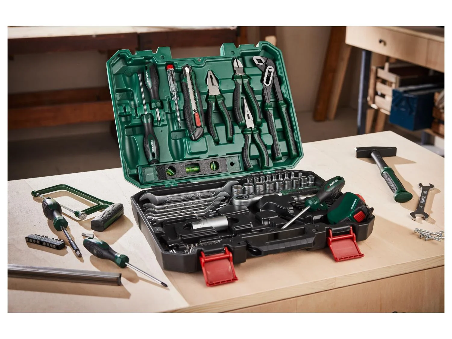 PARKSIDE Mallette  outils, 95 pices