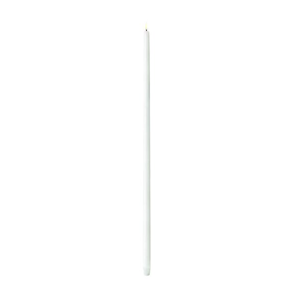 Taper Candles Led kronelys 2,3x75 cm 1 stk hvit