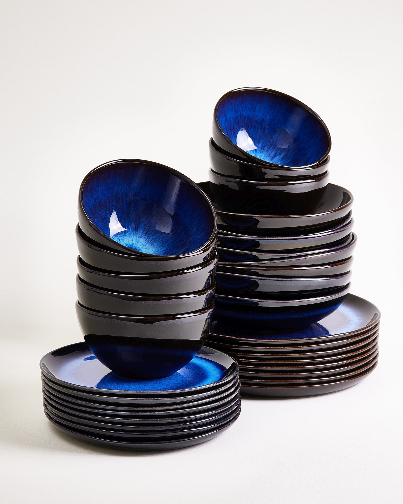 MELIDES - TABLEWARE SET DEEPSEABLUE 32 PIECES