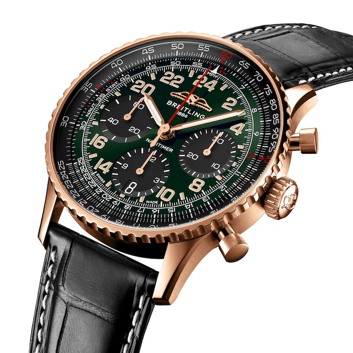 [Super Clone]Navitimer Cosmanaute 41mm Limited Edition Mens Watch Green