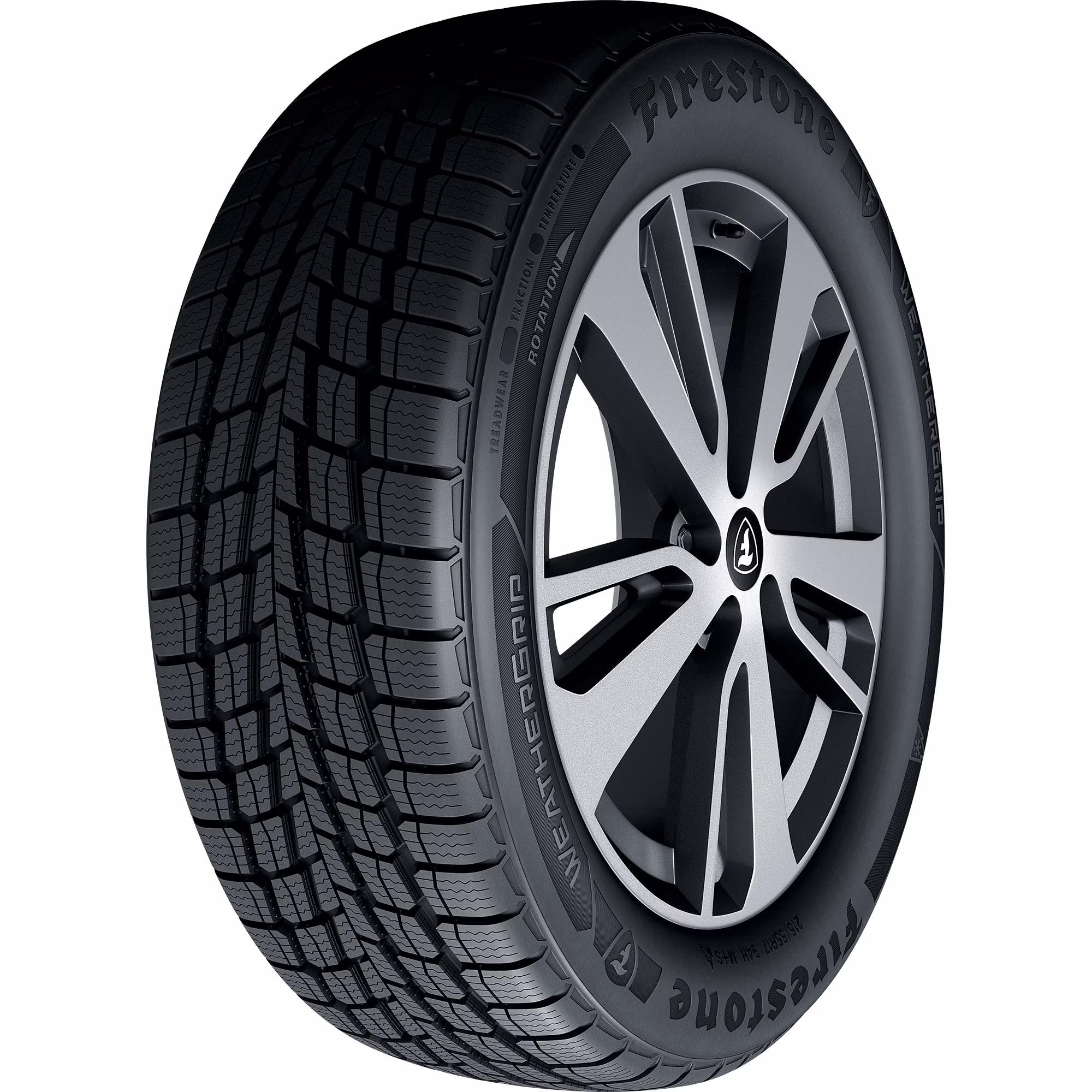 Firestone Weathergrip All-Weather 225/60R17 99H Passenger Tire