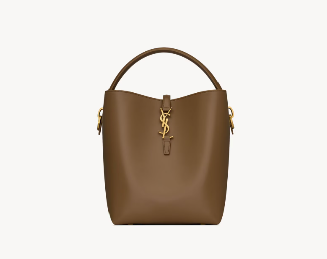 Y LE 37 IN SHINY LEATHER BAG