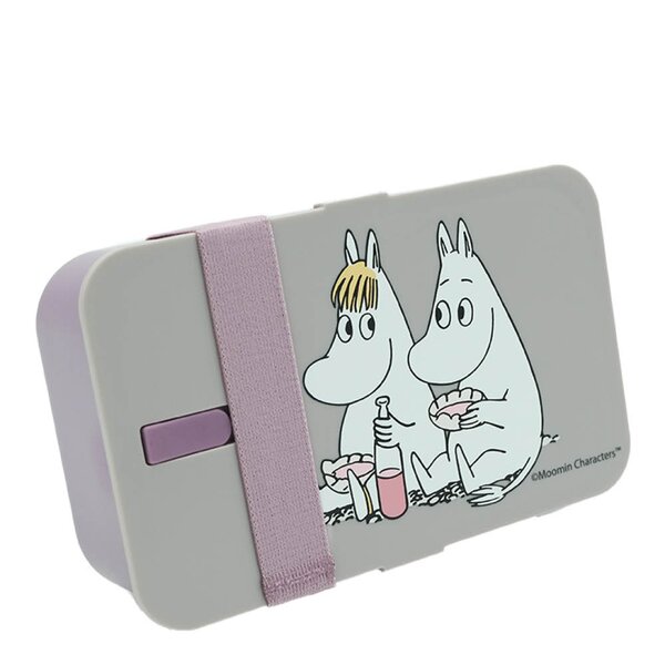 Mummi matboks 6x12x19 cm Lunsj lilla