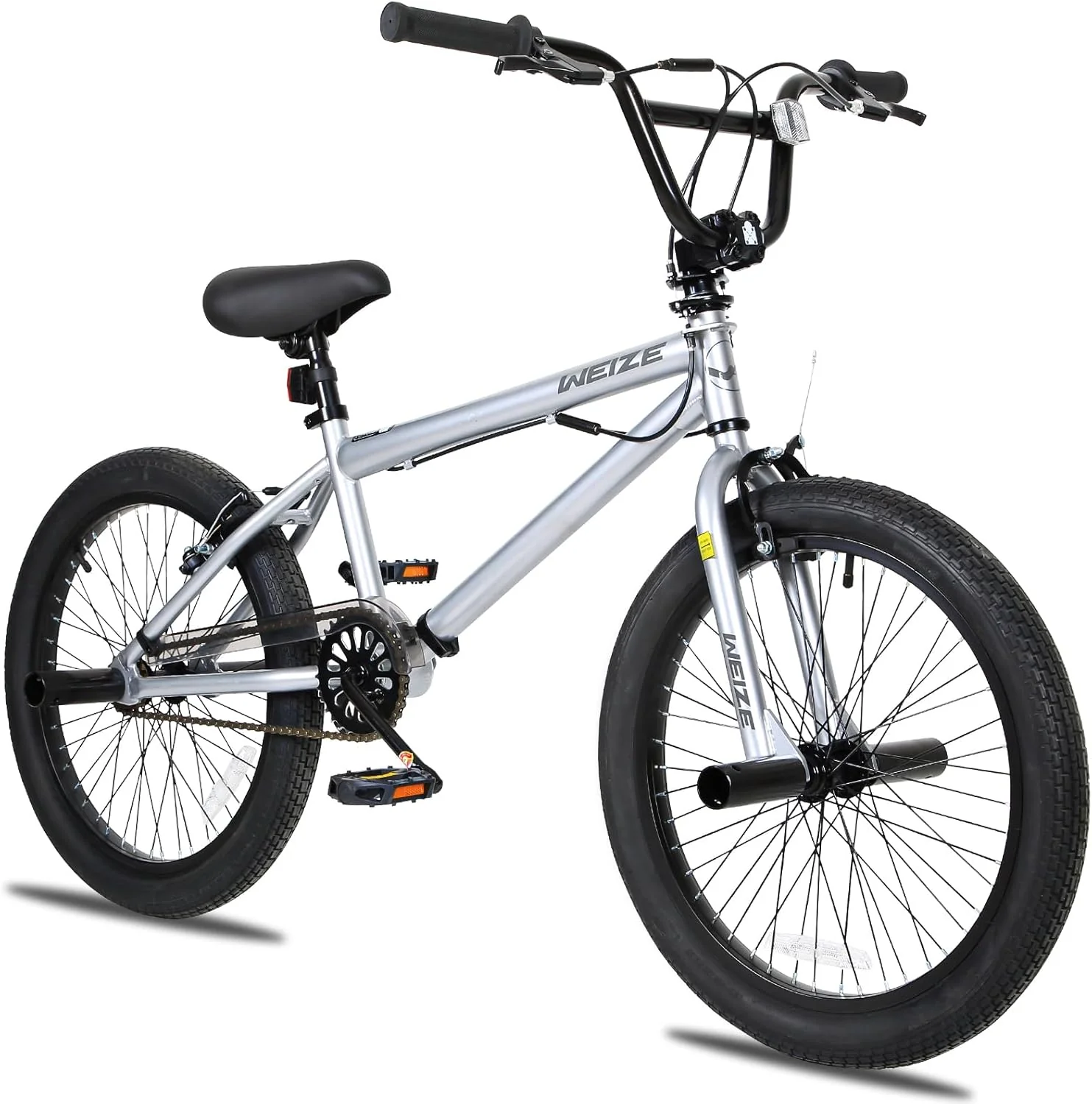 Vélo BMX Freestyle WEIZE 20 pouces, vélo acrobatique pour enfants et adultes (hommes et femmes), cadre en acier haute résistance, rotor à 360°, style freestyle