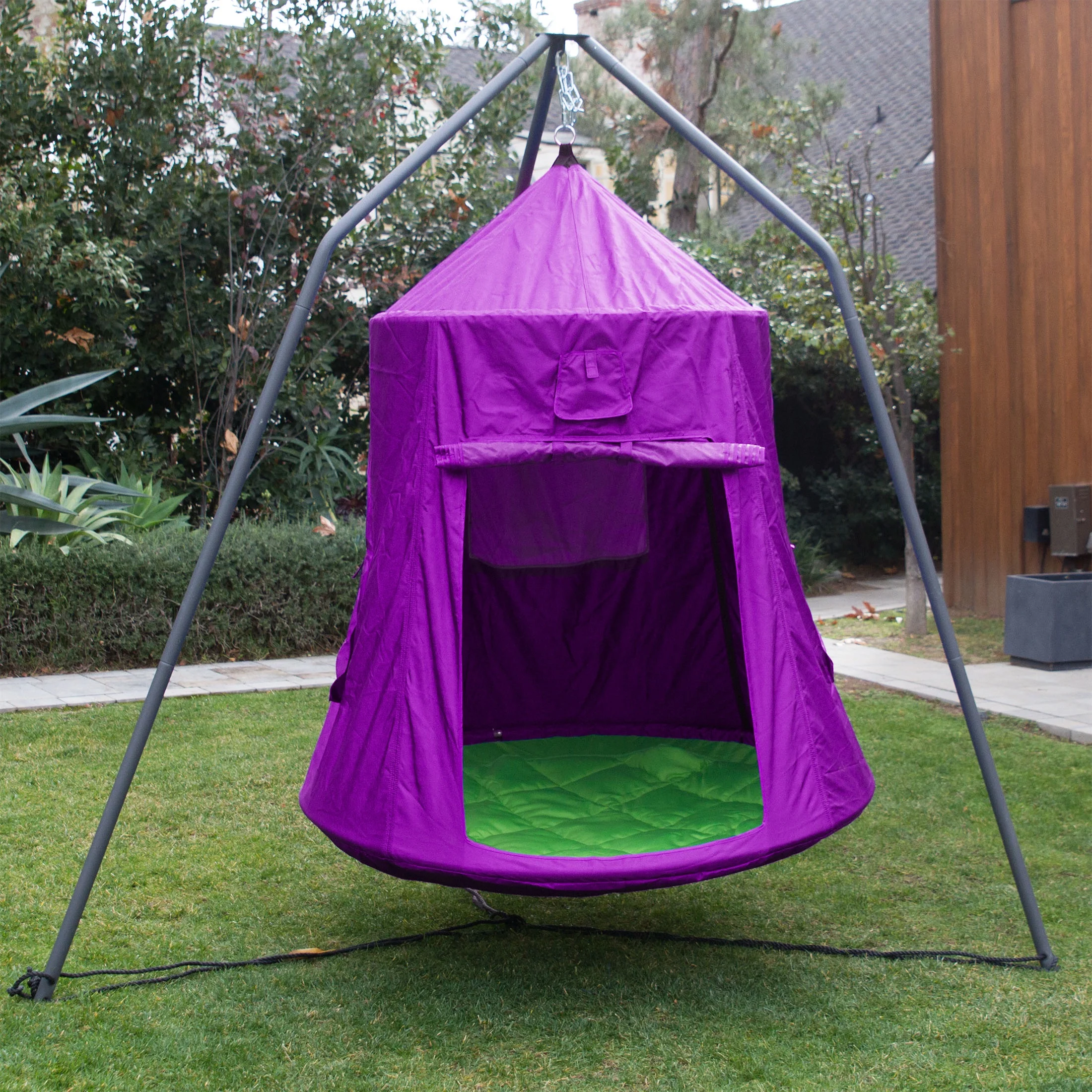 BluPod XL Floating Tent Swing(Purple) - Image 9