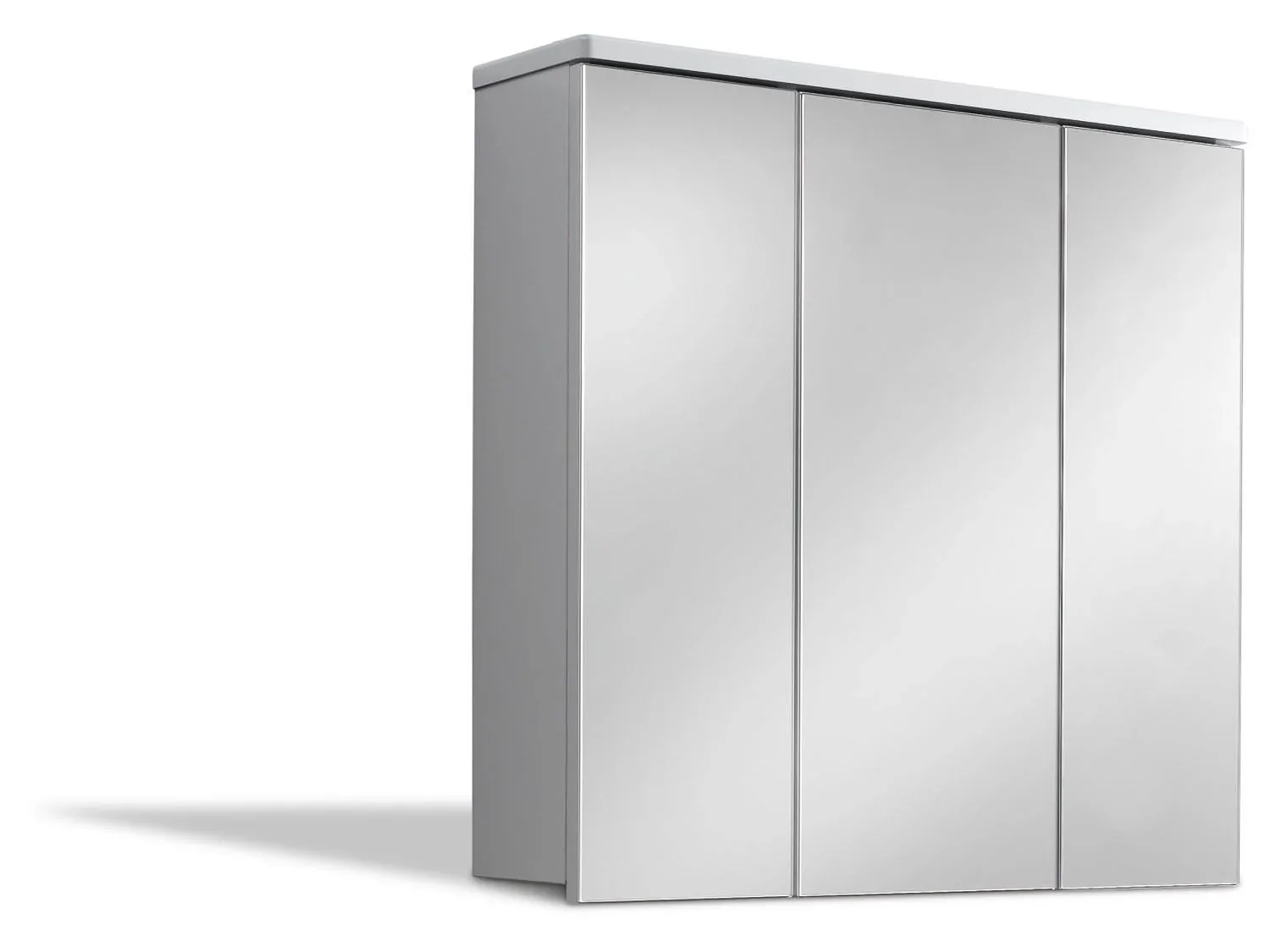 LIVARNO LIVING Armoire de toilette miroir Palermo, 66 x 64 x 16,5 cm