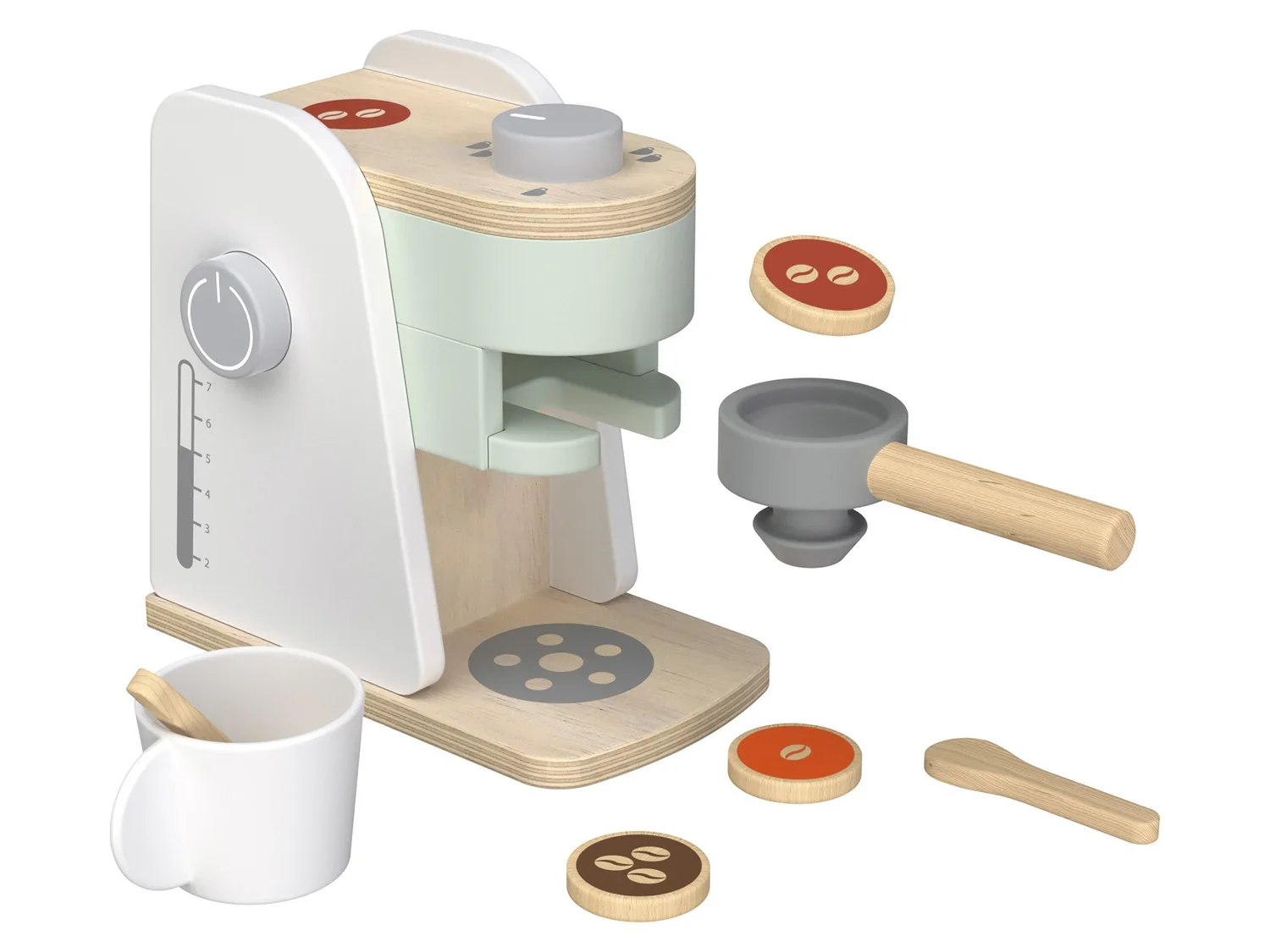 Playtive Set d'accessoires de cuisine en bois