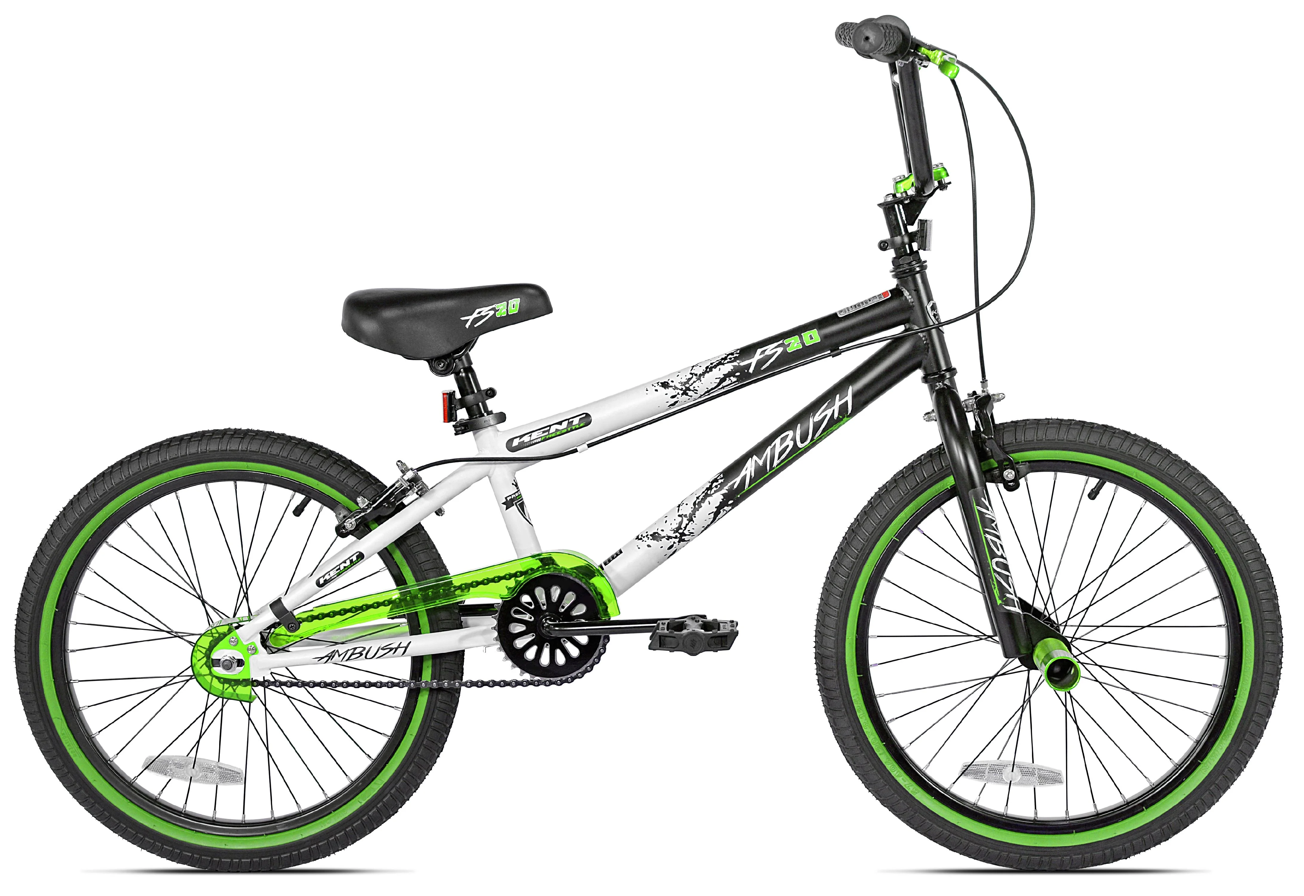20" Ambush Boys BMX Bike, Green - Image 4