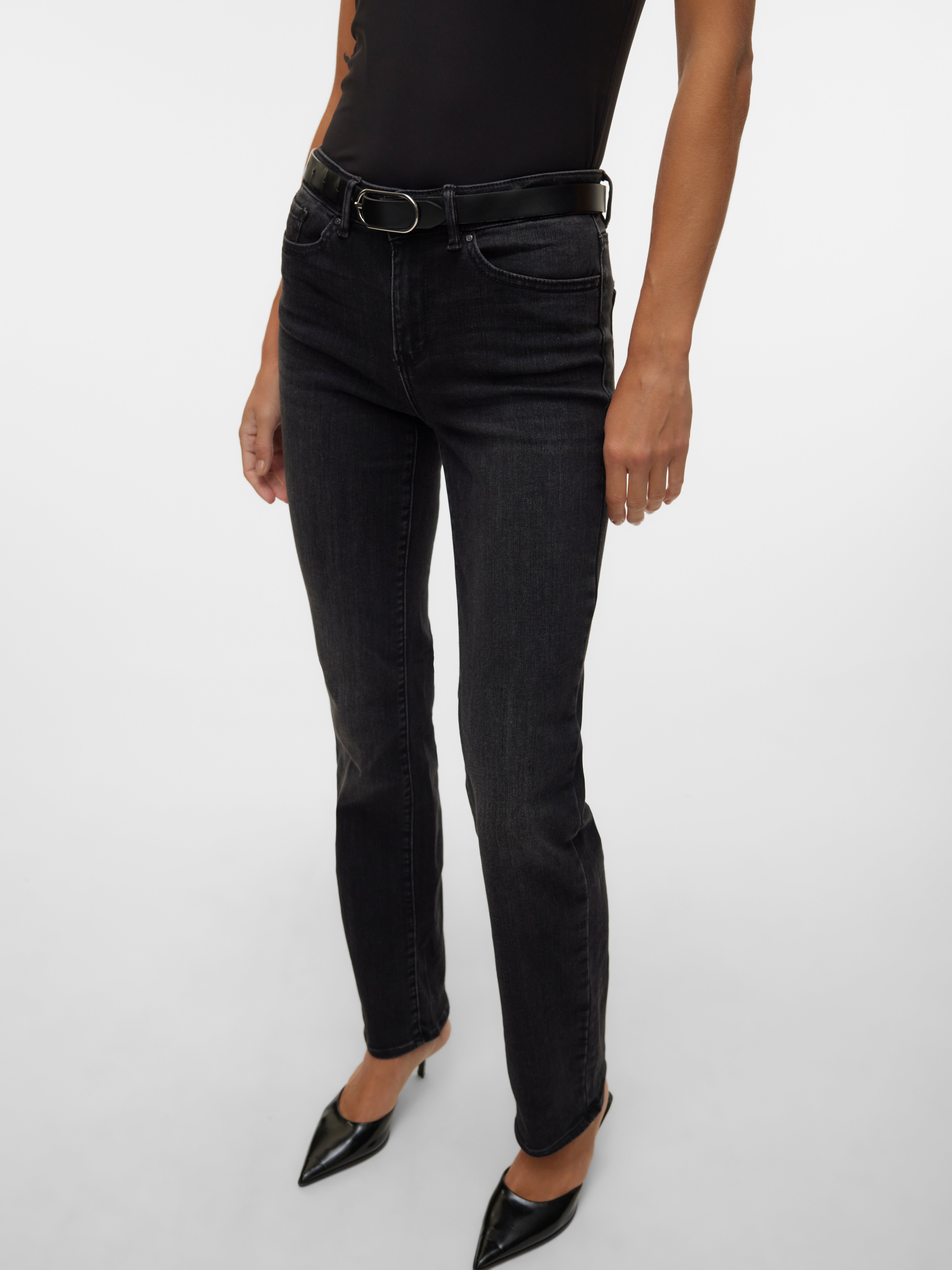 VERO MODA® VMFLASH Mid rise Straight Fit Jeans