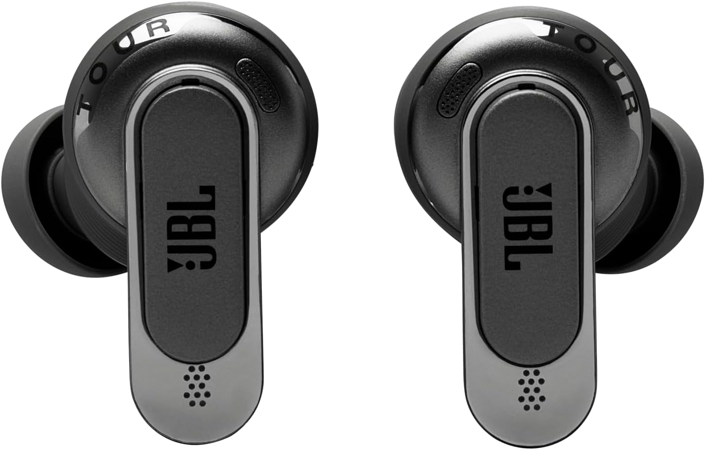 JBL Tour Pro 3 - True Wireless Noise Cancelling Earbuds with Smart Charging Case  Legendary Pro Sound with Hybrid Dual-Driver  Spatial 360 Sound with Head Tracking (Black)