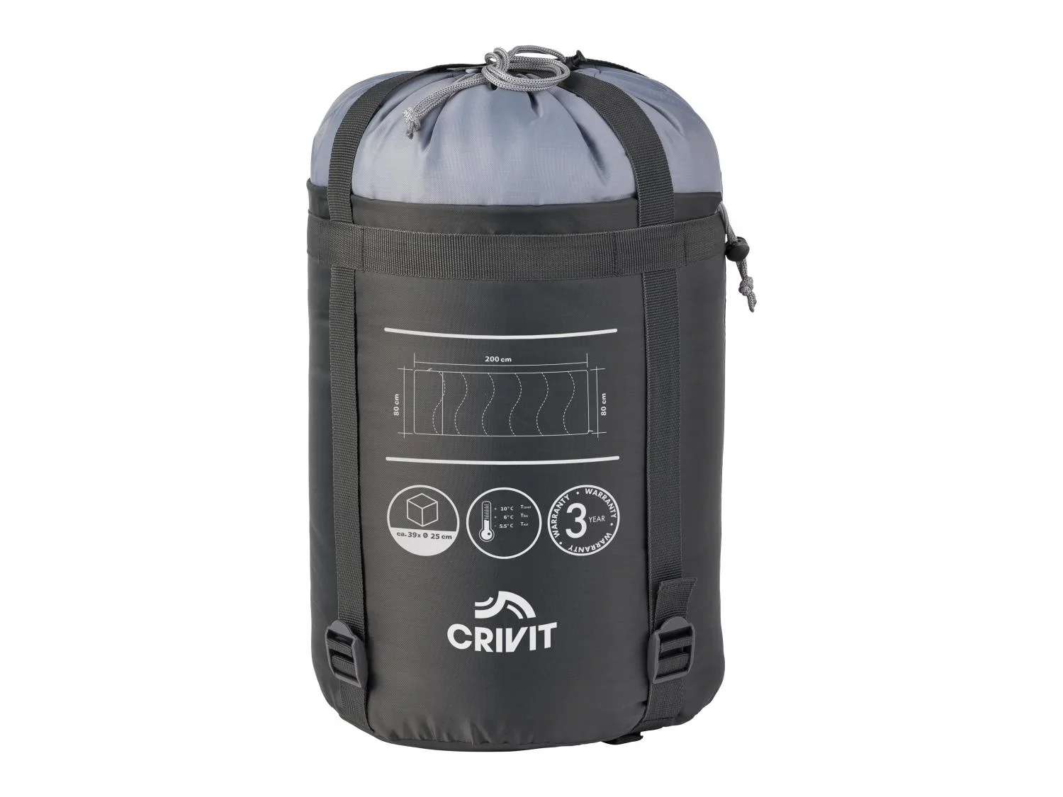 CRIVIT Sac de couchage couverture