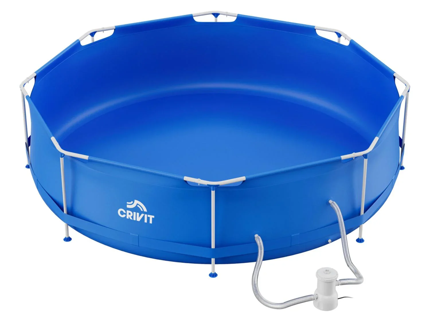 CRIVIT Piscine avec armature en mtal