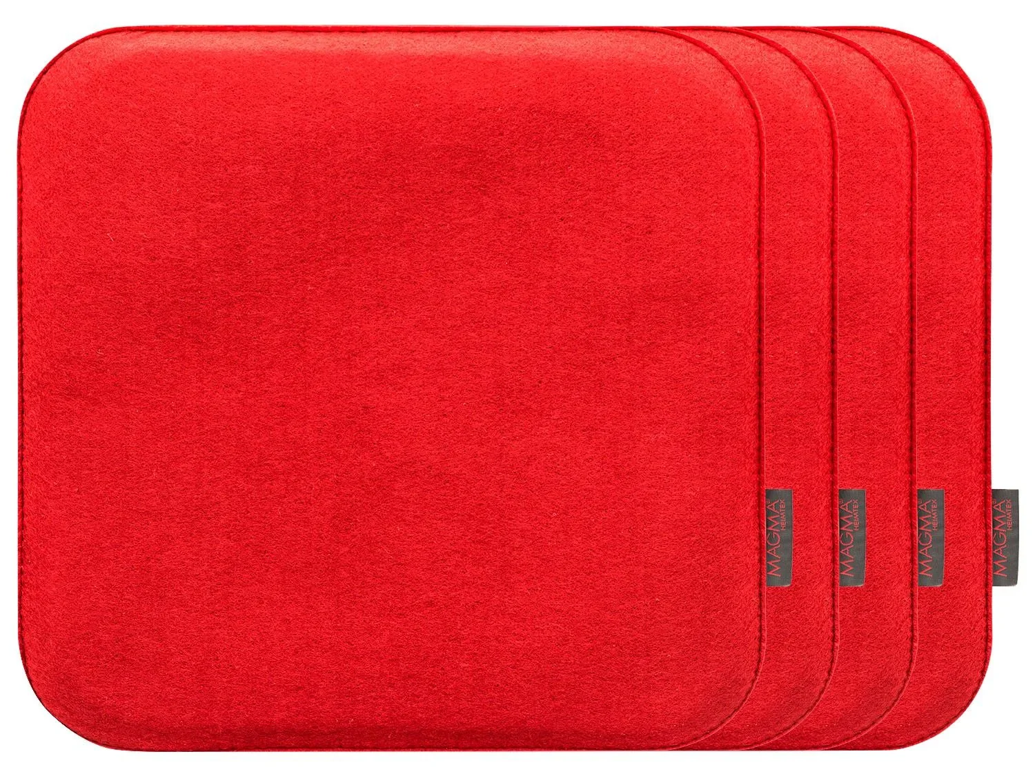 MAGMA Lot de 4 coussins de chaise d'intrieur Avaro