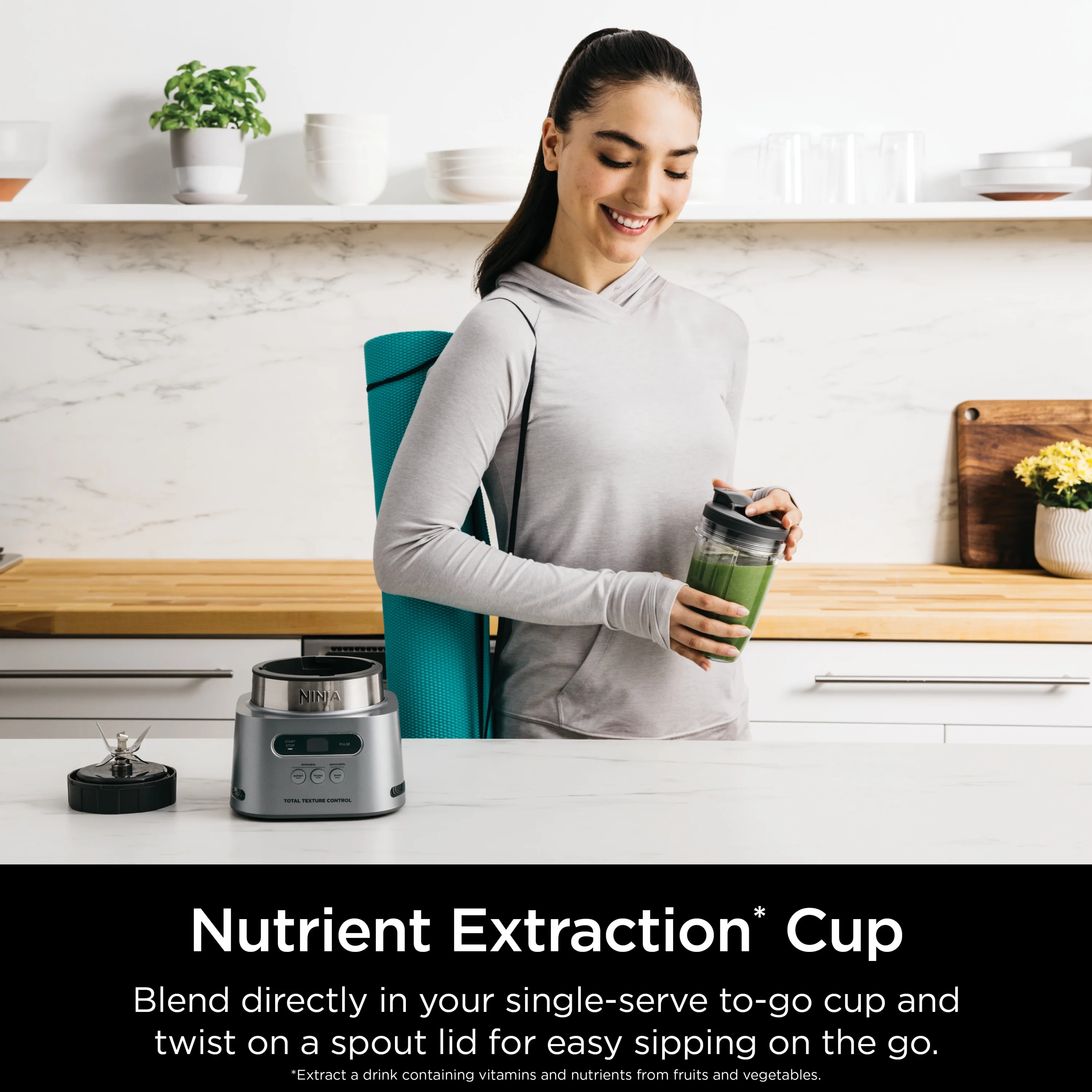 Ninja Twisti, High - Speed Blender Duo 3 Preset Auto - Iq Programs, 34 oz. Pitcher Capacity, SS150
