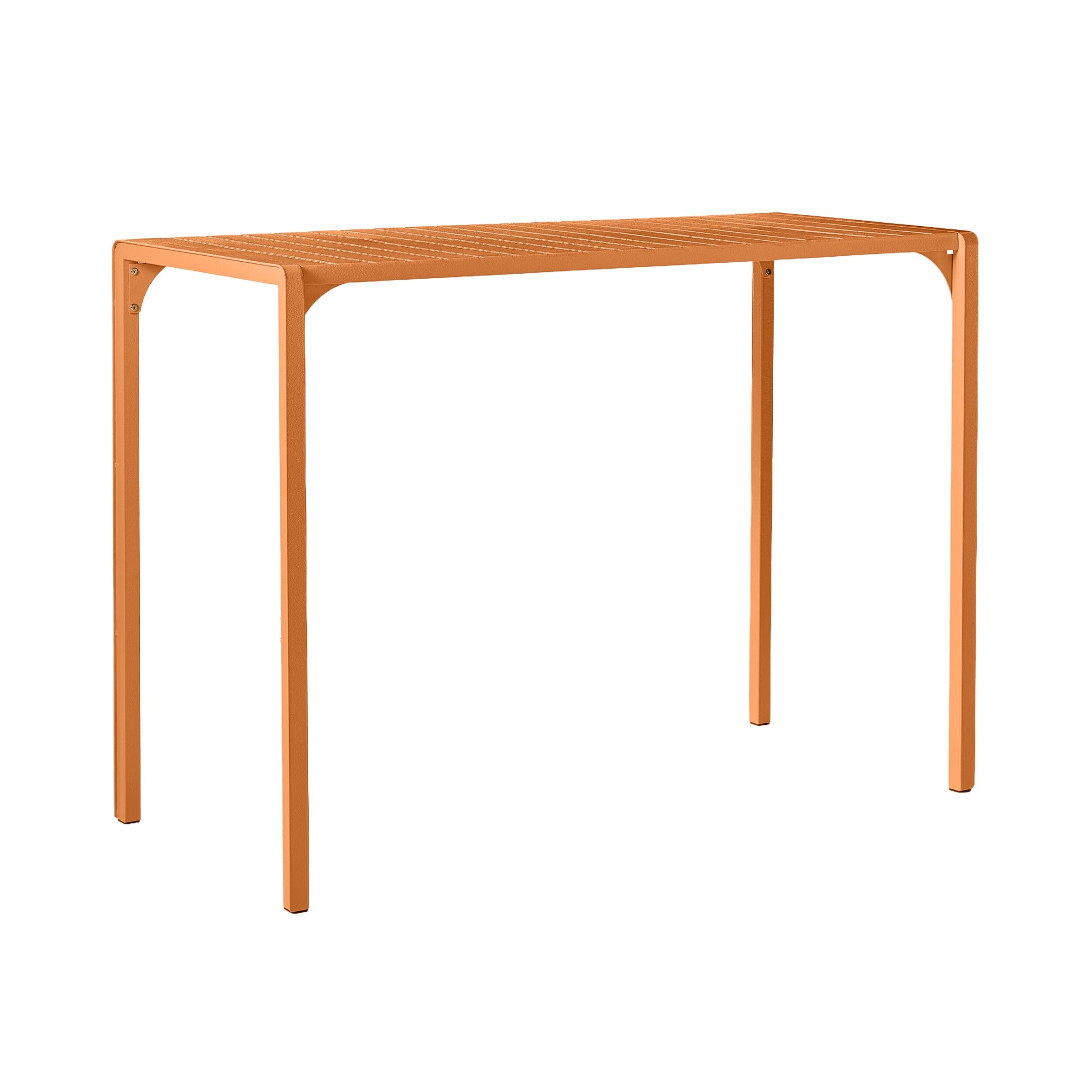 Kace Outdoor Bar Table 140cm Tangelo Orange