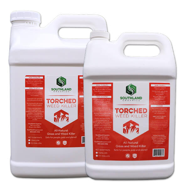 Southland Organics | Torched Lawn Weed Killer - 2.5 Gallons | Pest Control Solution Herbicide (FOR Outdoors) | ARBICO Organics