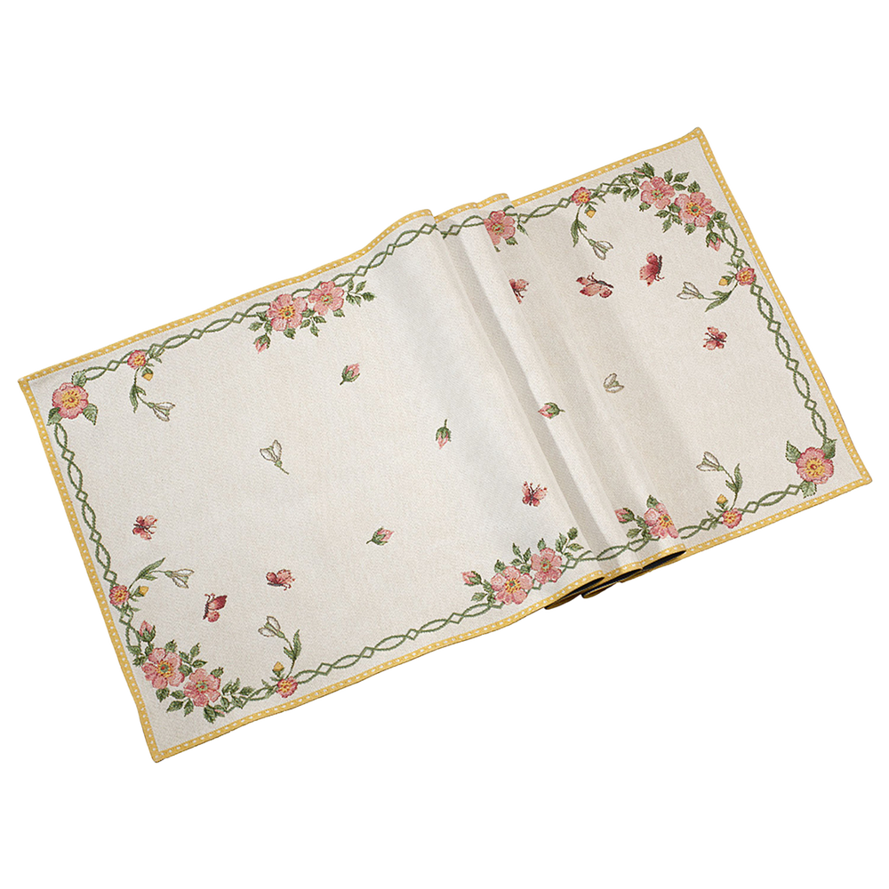 Spring Fantasy Table runner - Green, 0.1'' x 19.3'' x 0.1''
