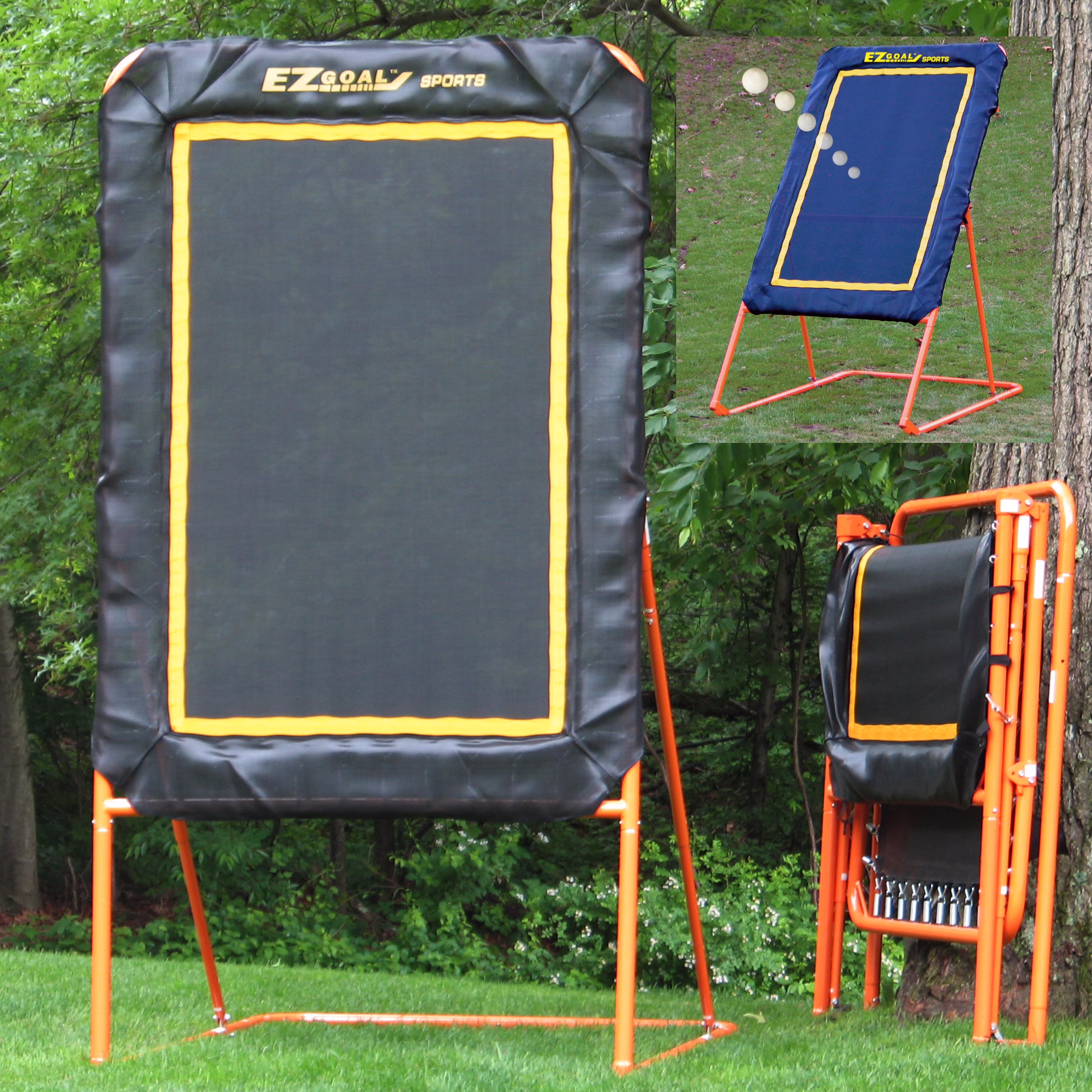 Pro Lacrosse Mat Rebounder