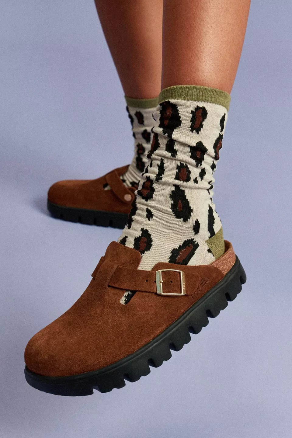 Birkenstock Women's Boston Chunky Suede Clogs