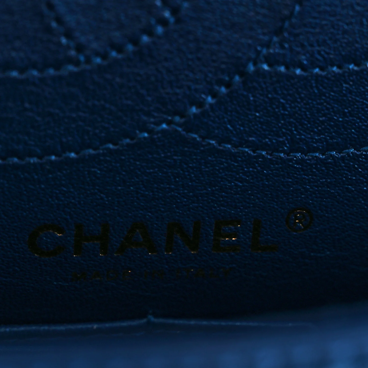Metallic Calfskin Quilted 2.55 Reissue 225 Flap Blue
