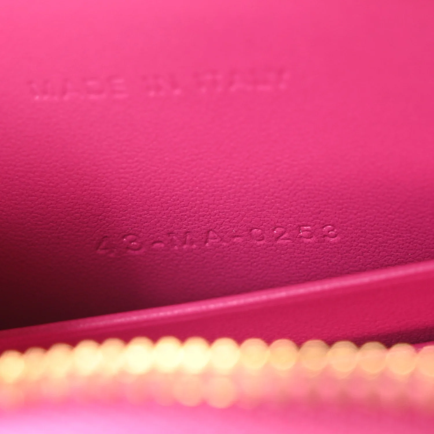 Calfskin CD Signature Oval Crossbody Camera Bag Rani Pink