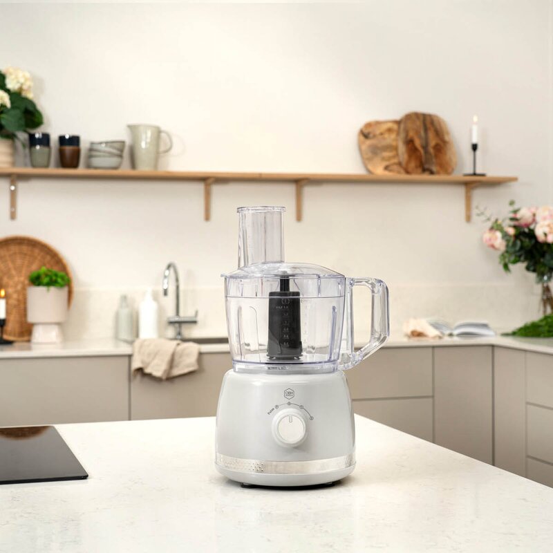 Soleil foodprocessor 2,4L grå