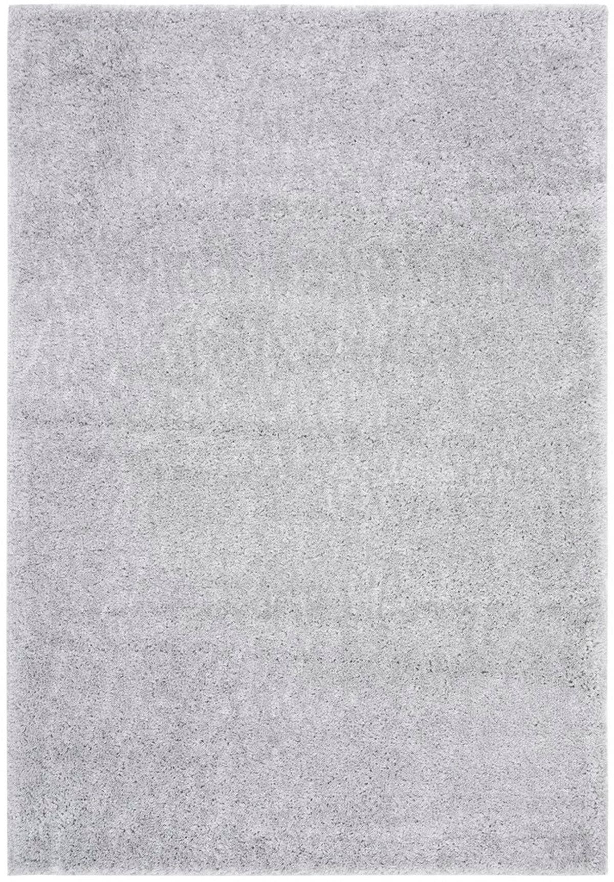 Safavieh August Shag Collection AUG900G Silver Rug - 4' Square