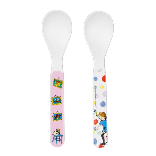 Pippi skjeer 2 stk bursdag