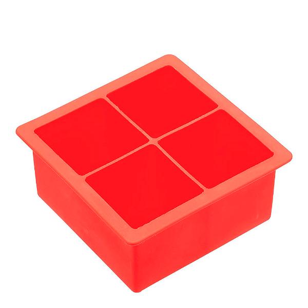 Isform silikon jumbo 10,8 cm rød