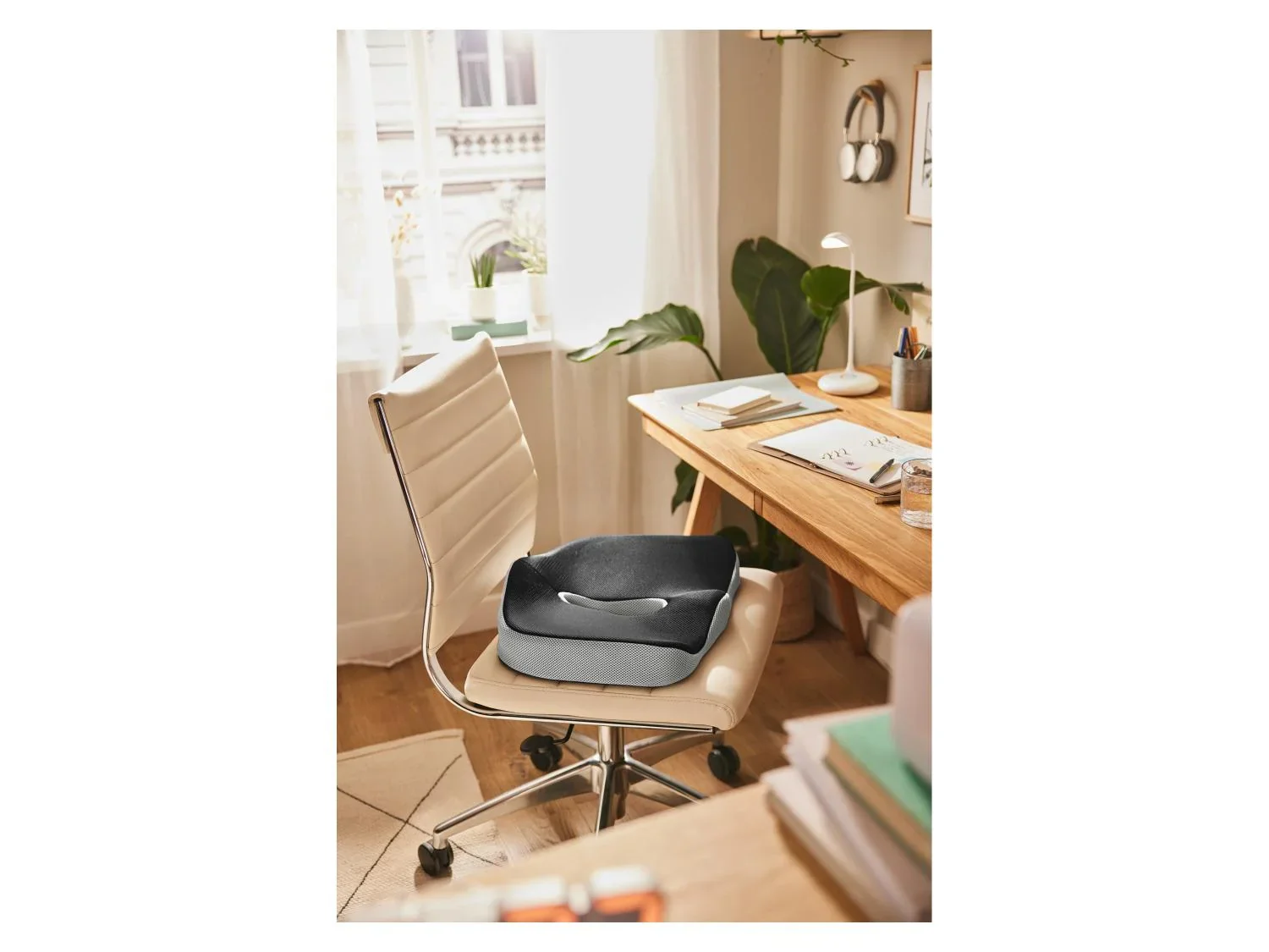 LIVARNO Coussin  mmoire de forme pour coccyx, 44 x 38 cm