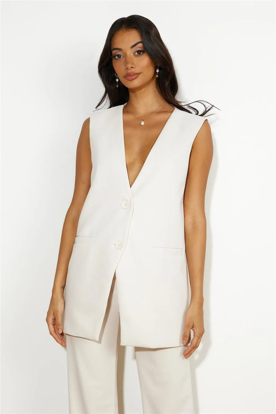 SNDYS Brooklyn Vest Cream