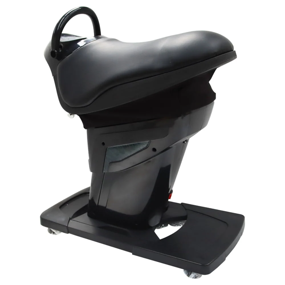 Electric Horse Riding Machine Abdominal Exercise Fitness Equipment Black - Image 5
