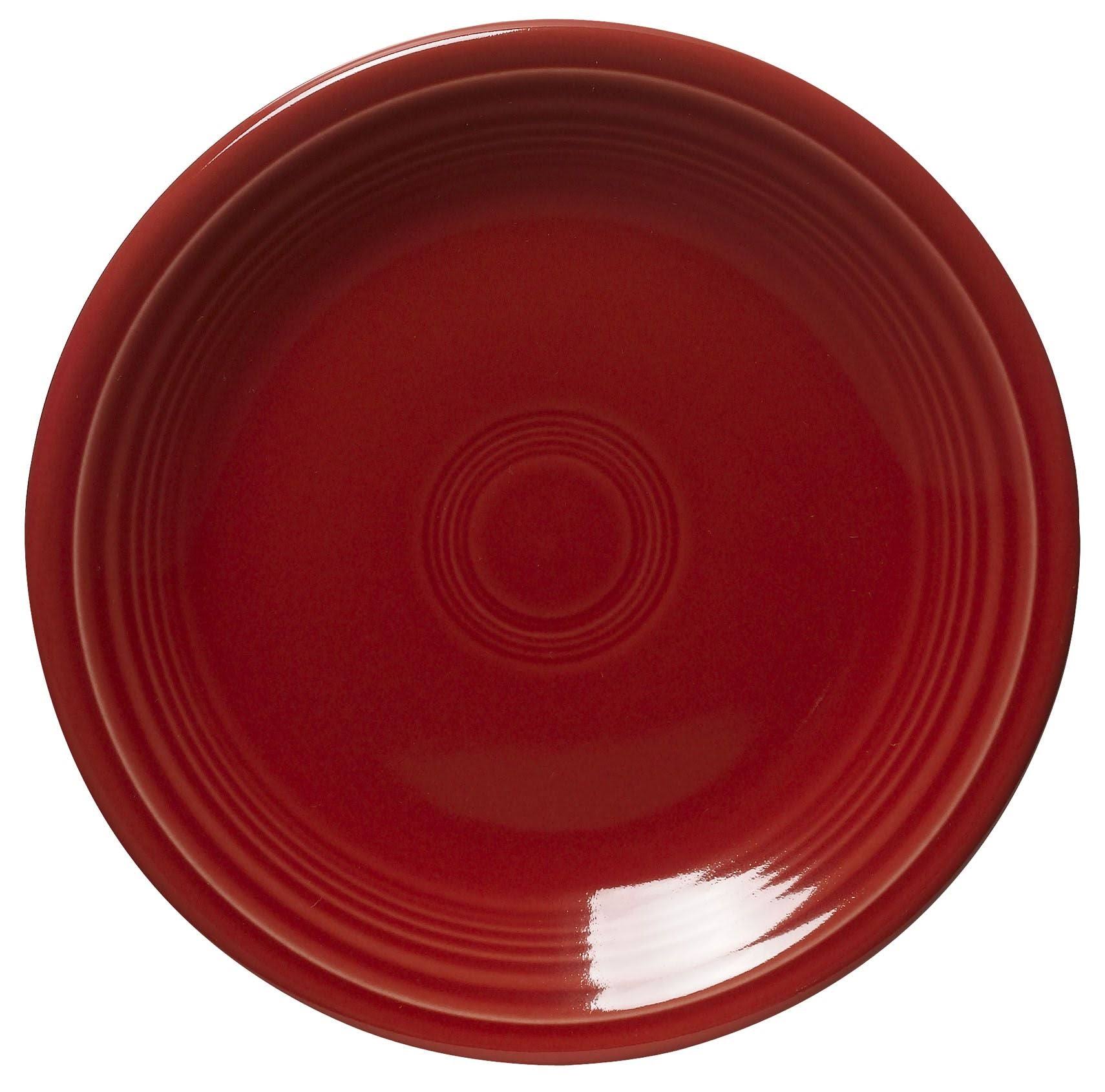 Fiesta Salad Plate - Scarlet