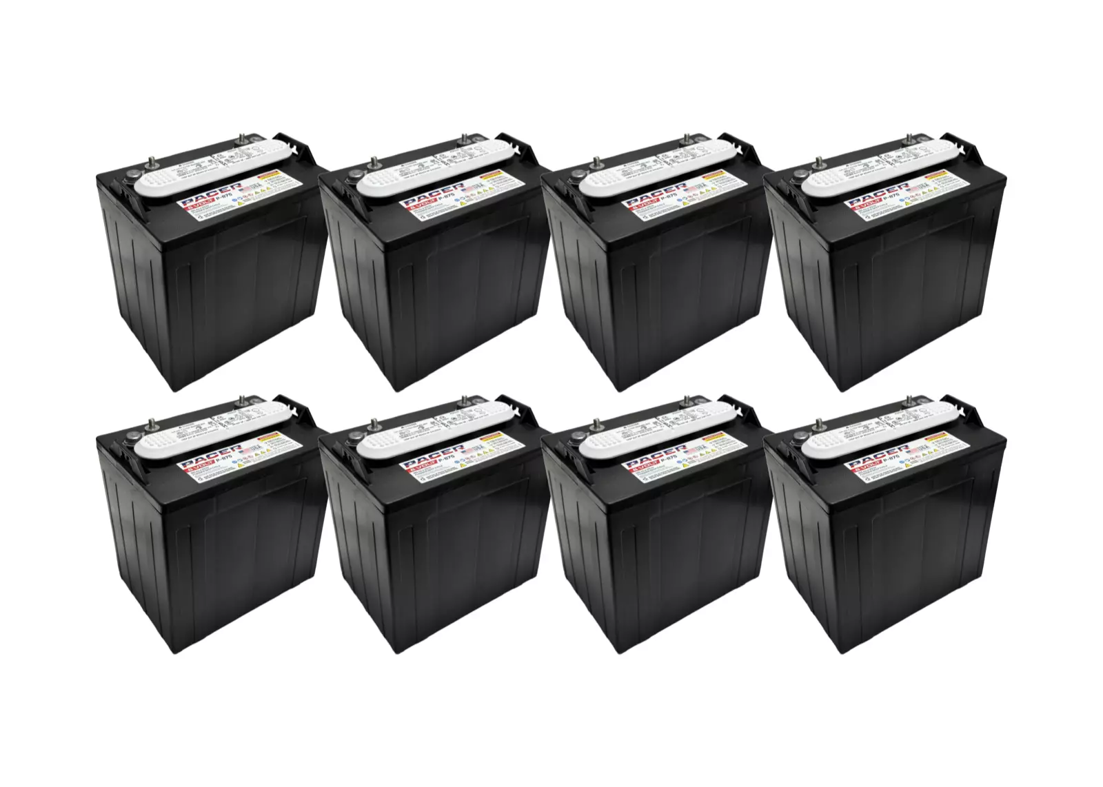 P-875 8 Volt 165Ah Deep Cycle Battery Replaces Trojan T-875 | Set of 6(6) - Image 7