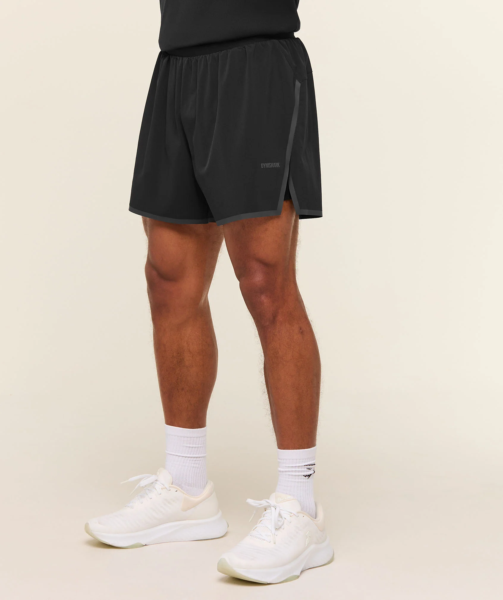 HYBRID 5" PERFORMANCE SHORTS - Black