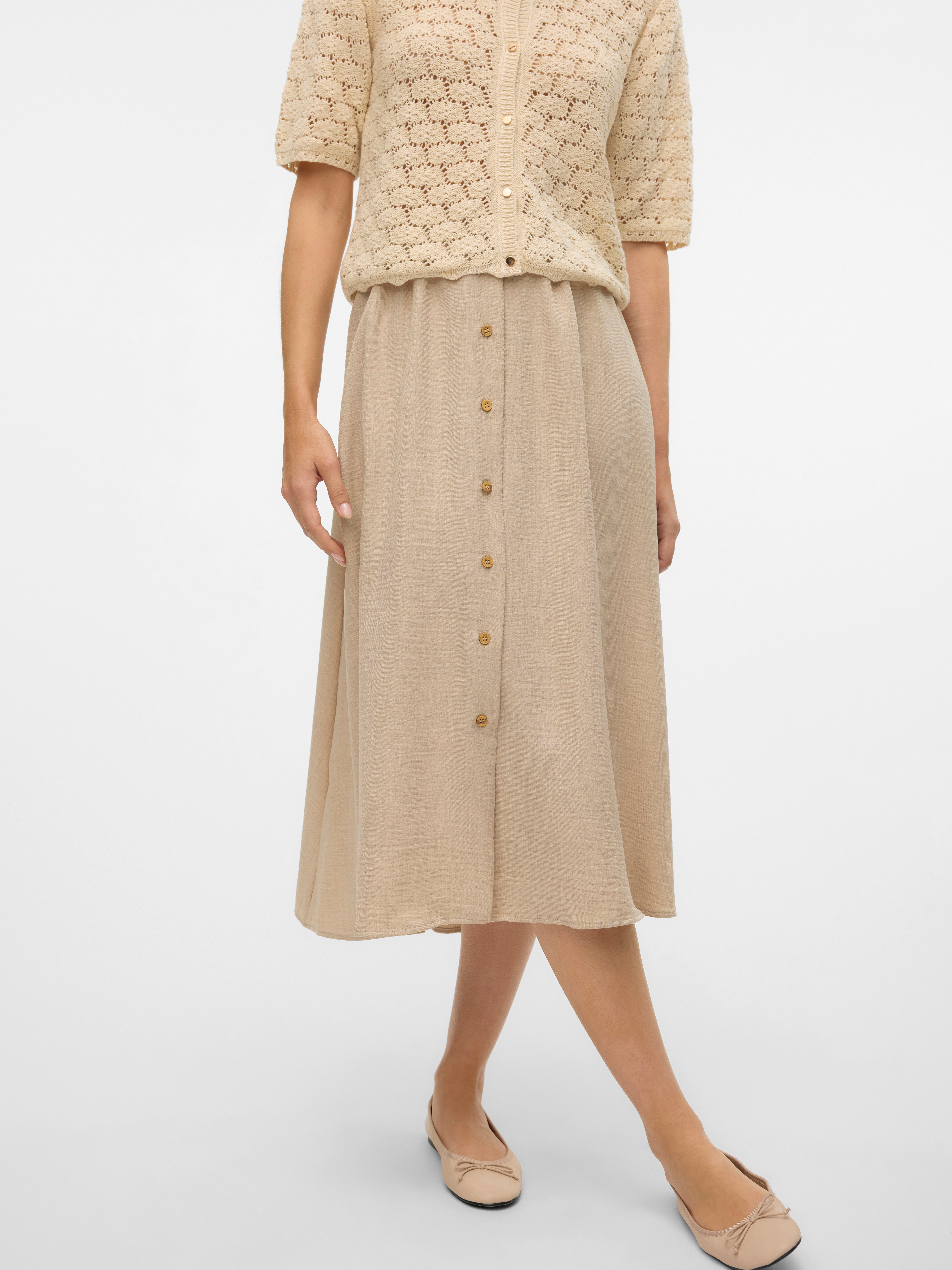VERO MODA® VMMELANEY High waist Long skirt