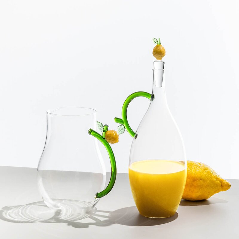 Fruits & Flowers kanne 1L sitron