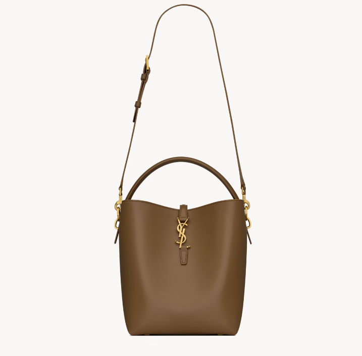 Y LE 37 IN SHINY LEATHER BAG
