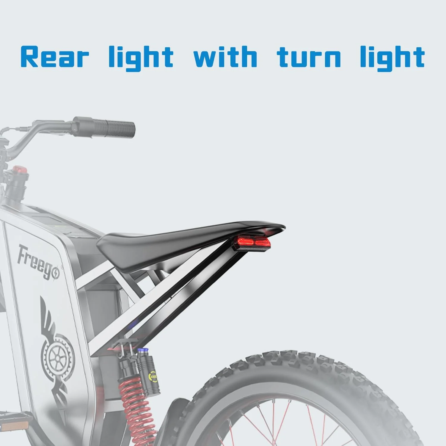 X2 Pro 6000W(Peak) Motor Electric Dirt Bike for Adult, 60V30AH Battery Electric Motorcycle,50MPH Speed Electric Bicycle,19x2'' Full Suspension/Hydraulic Brake - Image 7