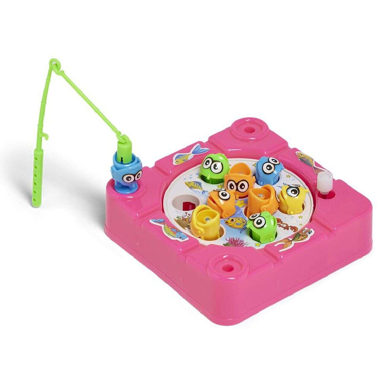 Jeu de pêche façon console portable