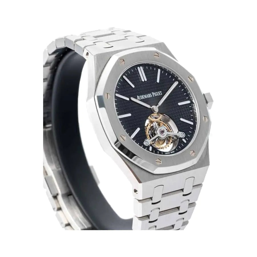 [Super Clone]Audemars piguet Royal Oak Selfwinding Tourbillon 41MM Black Dial Watch