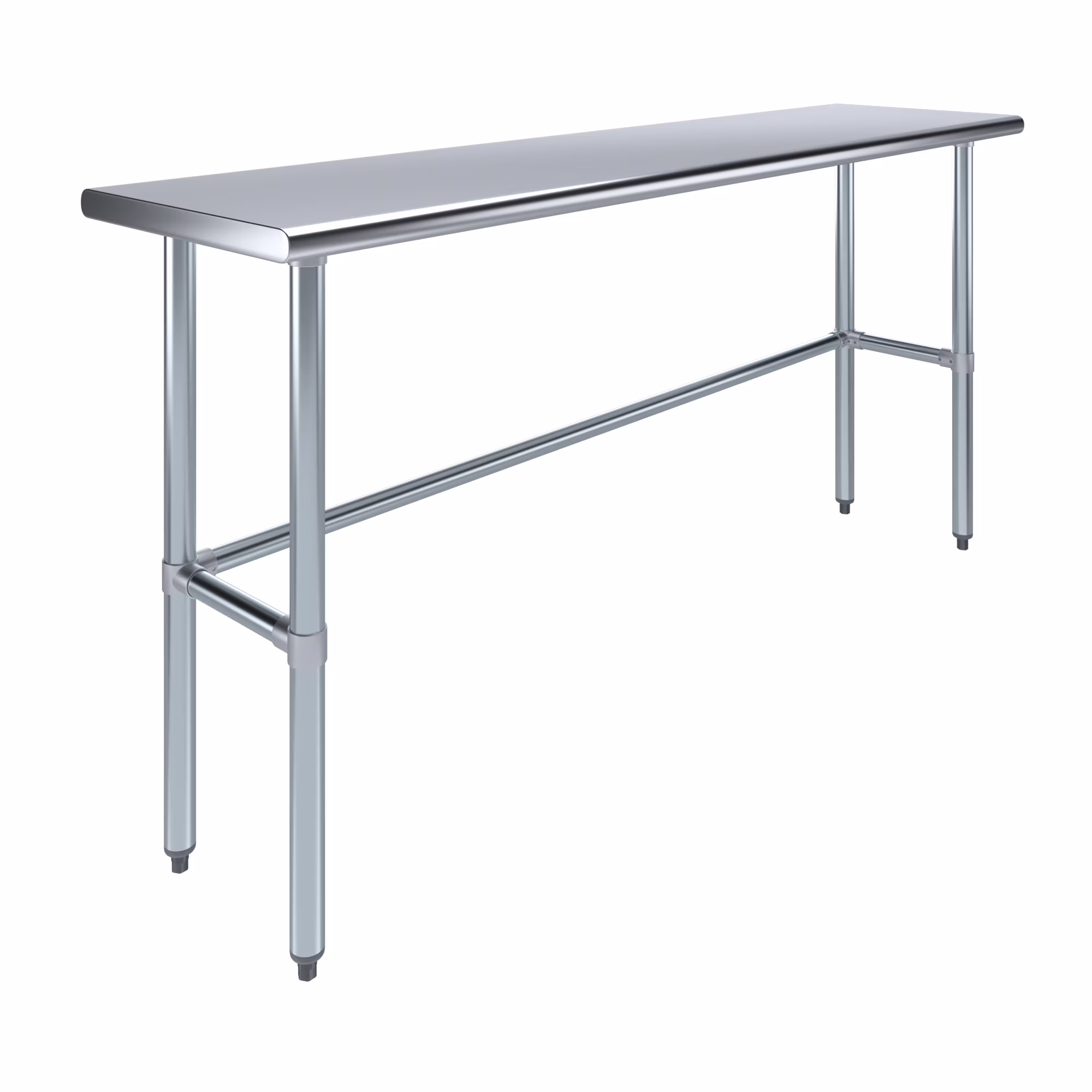 18 x 72 Stainless Steel Work Table with Open Base