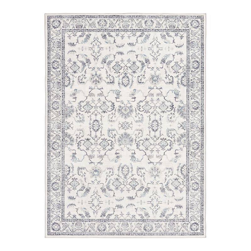 Sonoma Goods for Life Dream Step Area Rug, White, 5x7 ft