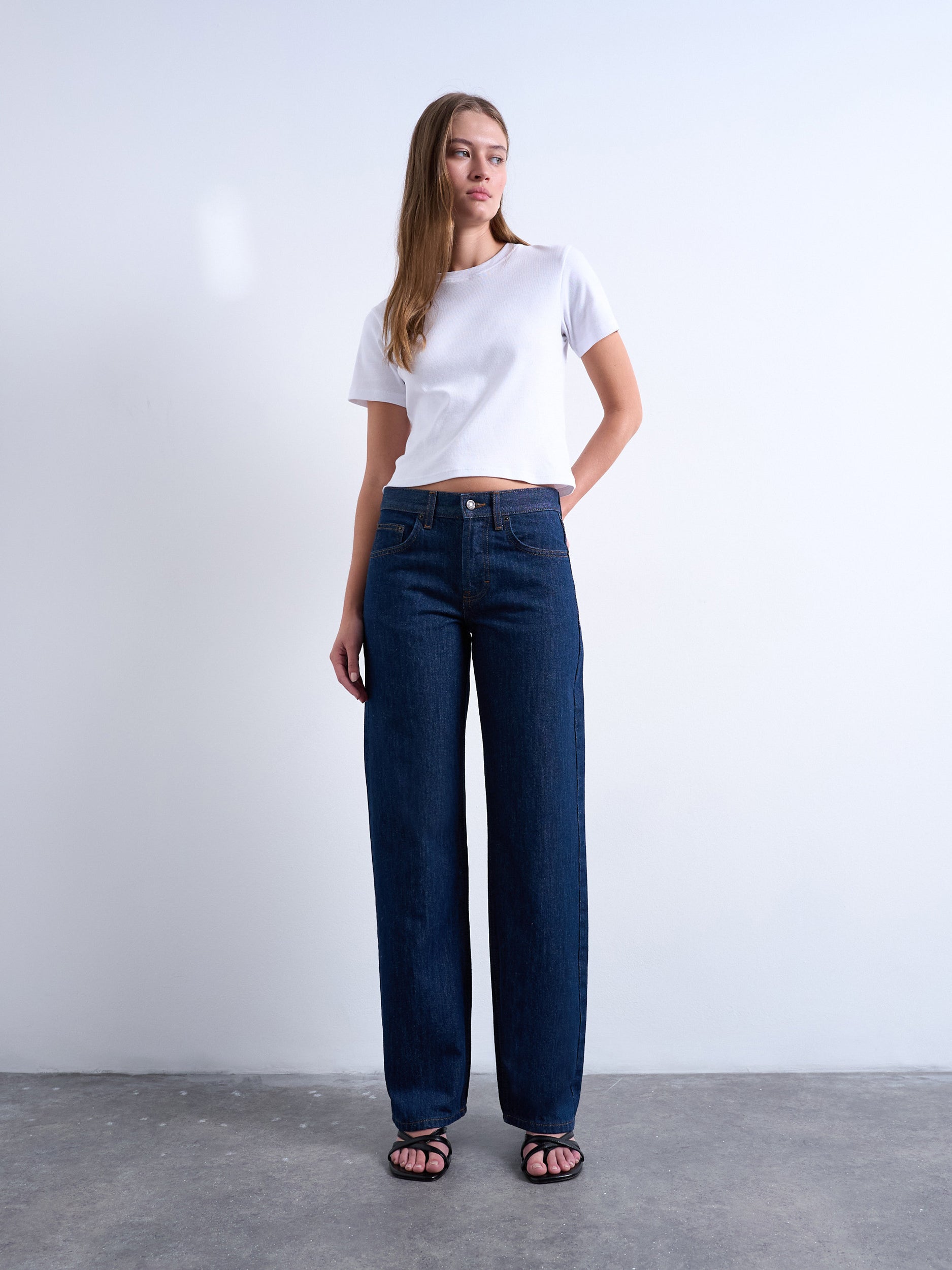 VERO MODA® TSEMBER Low rise Wide Leg Fit Jeans