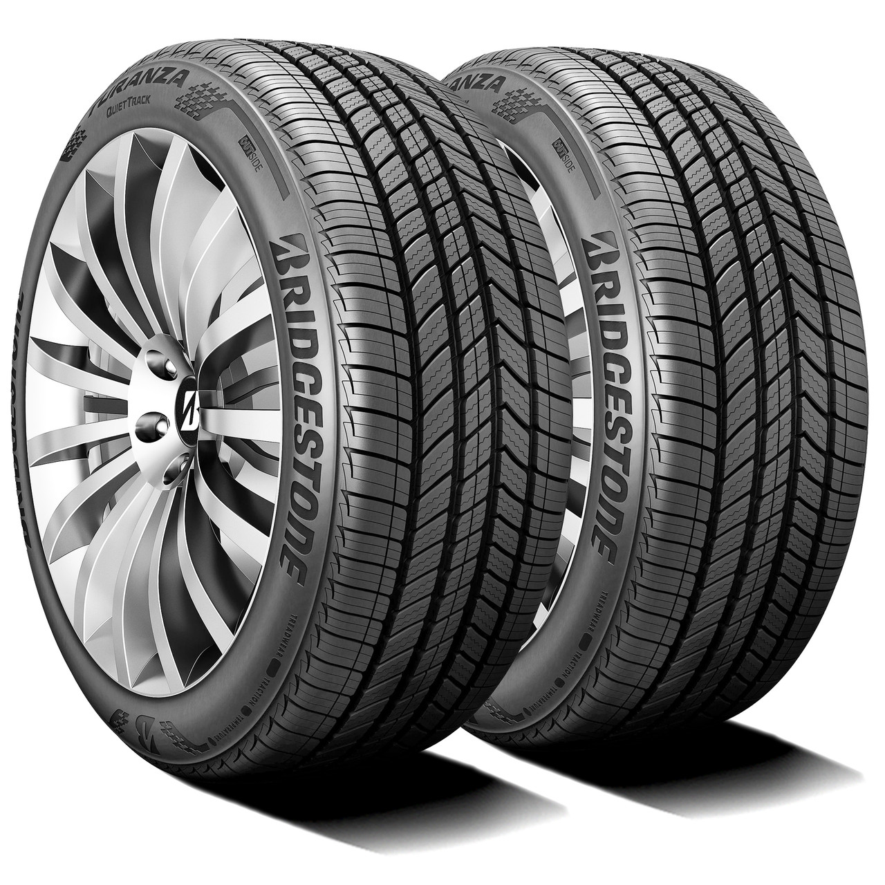 Turanza QuietTrack All Season 245/45R18 96V Passenger Tire - Image 7