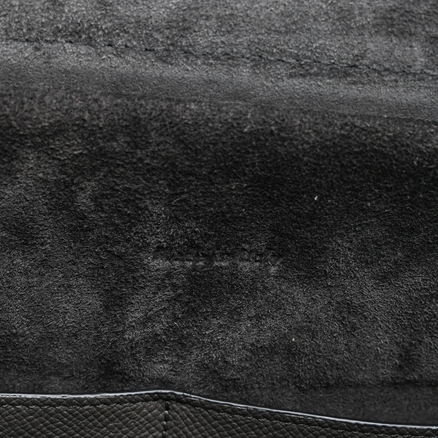 Grained Calfskin Mini Belt Bag Grey