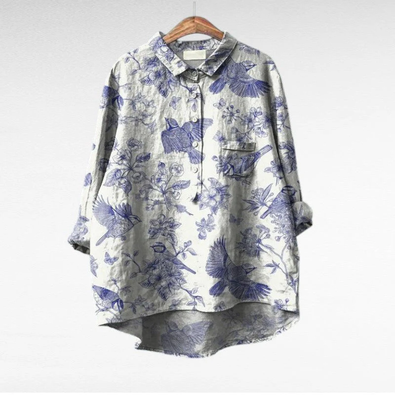 Claire | Blouse d'été élégante Linne