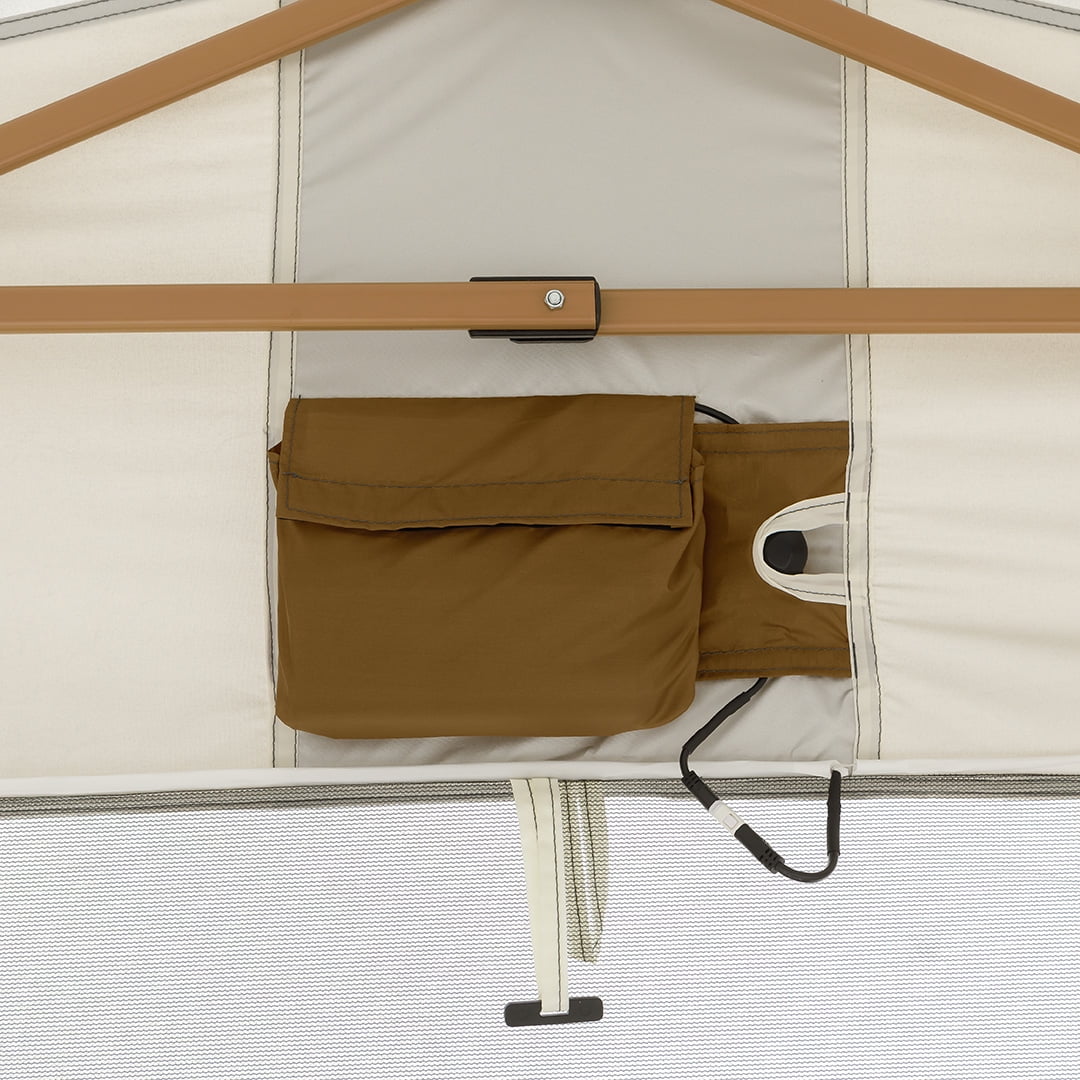 12' x 10' Glamping Hexagon Lighted Canopy - Image 6