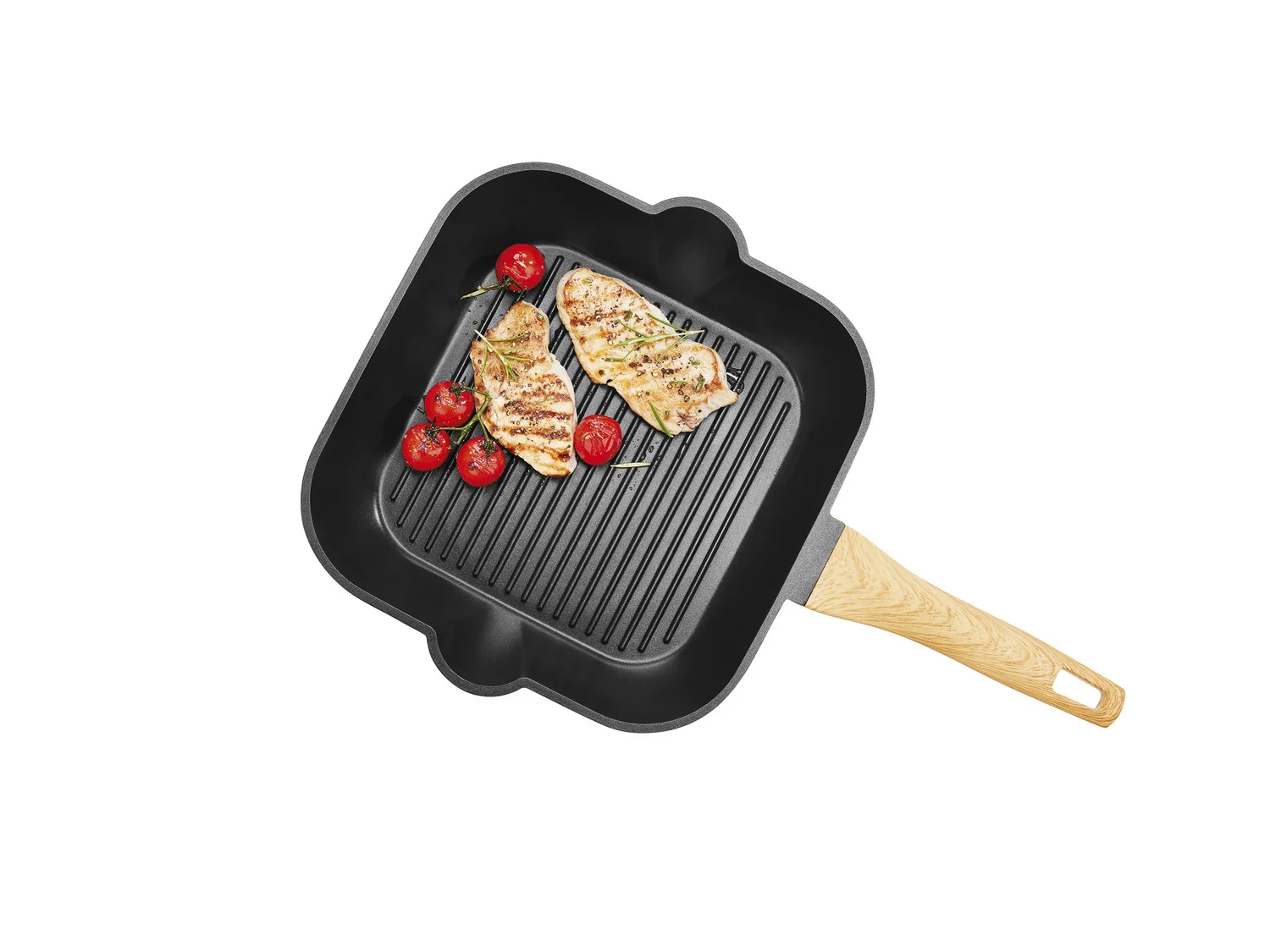 ERNESTO Pole  griller ou pole en fonte d'aluminium,  28 cm